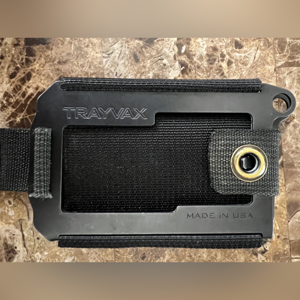 Trayvax AXIS Minimalist EDC Metal Wallet